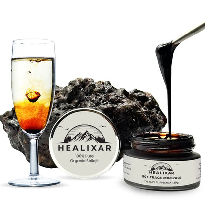 Healixars 50g Himalayan Shilajit Resin – Pure, Authentic & Best Value in Pakistan